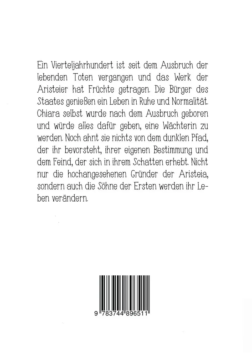 Rückseite: 9783744896511 | Die Herrscher der Aristeia | Stephanie Drechsler | Taschenbuch | 2018
