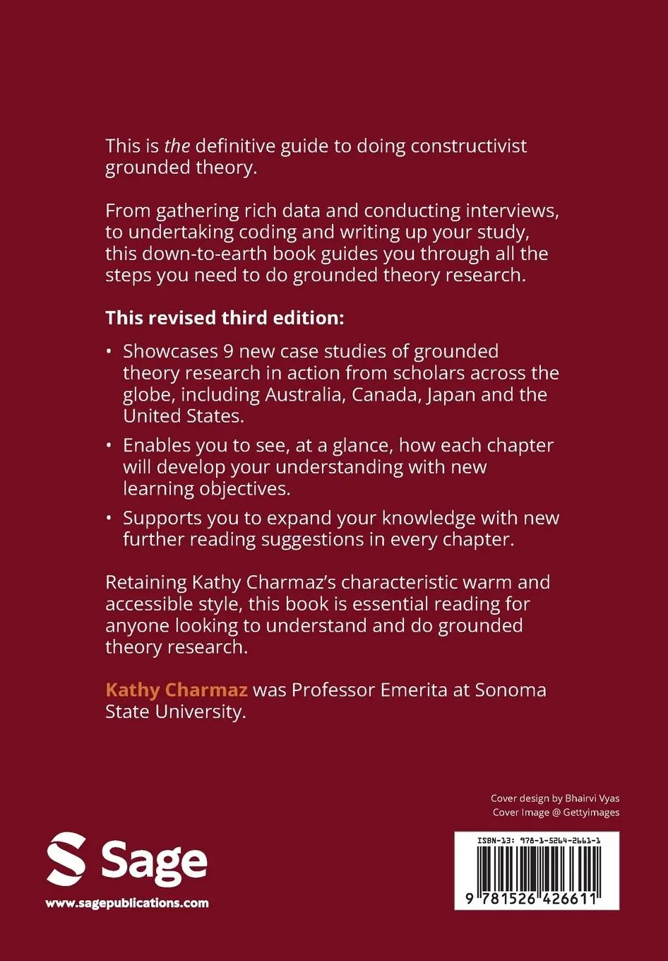 Rückseite: 9781526426611 | Constructing Grounded Theory | Kathy Charmaz | Taschenbuch | Englisch