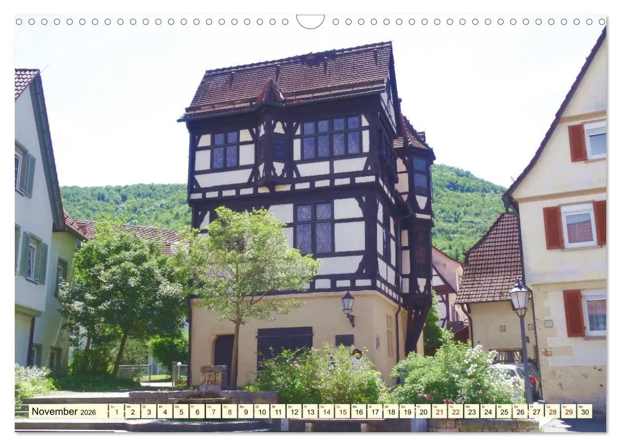 Bild: 9783457856611 | Unterwegs in Bad Urach (Wandkalender 2026 DIN A3 quer), CALVENDO...