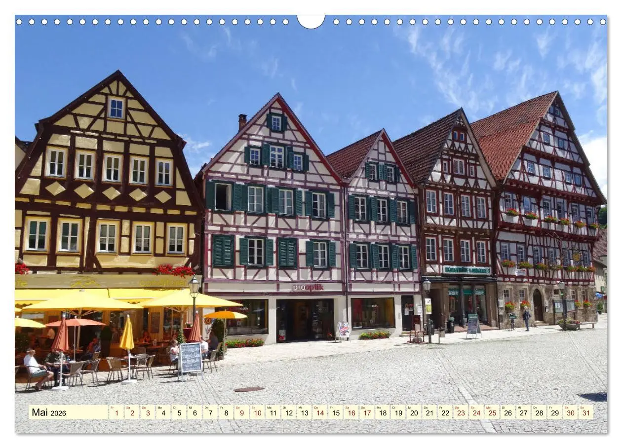 Bild: 9783457856611 | Unterwegs in Bad Urach (Wandkalender 2026 DIN A3 quer), CALVENDO...