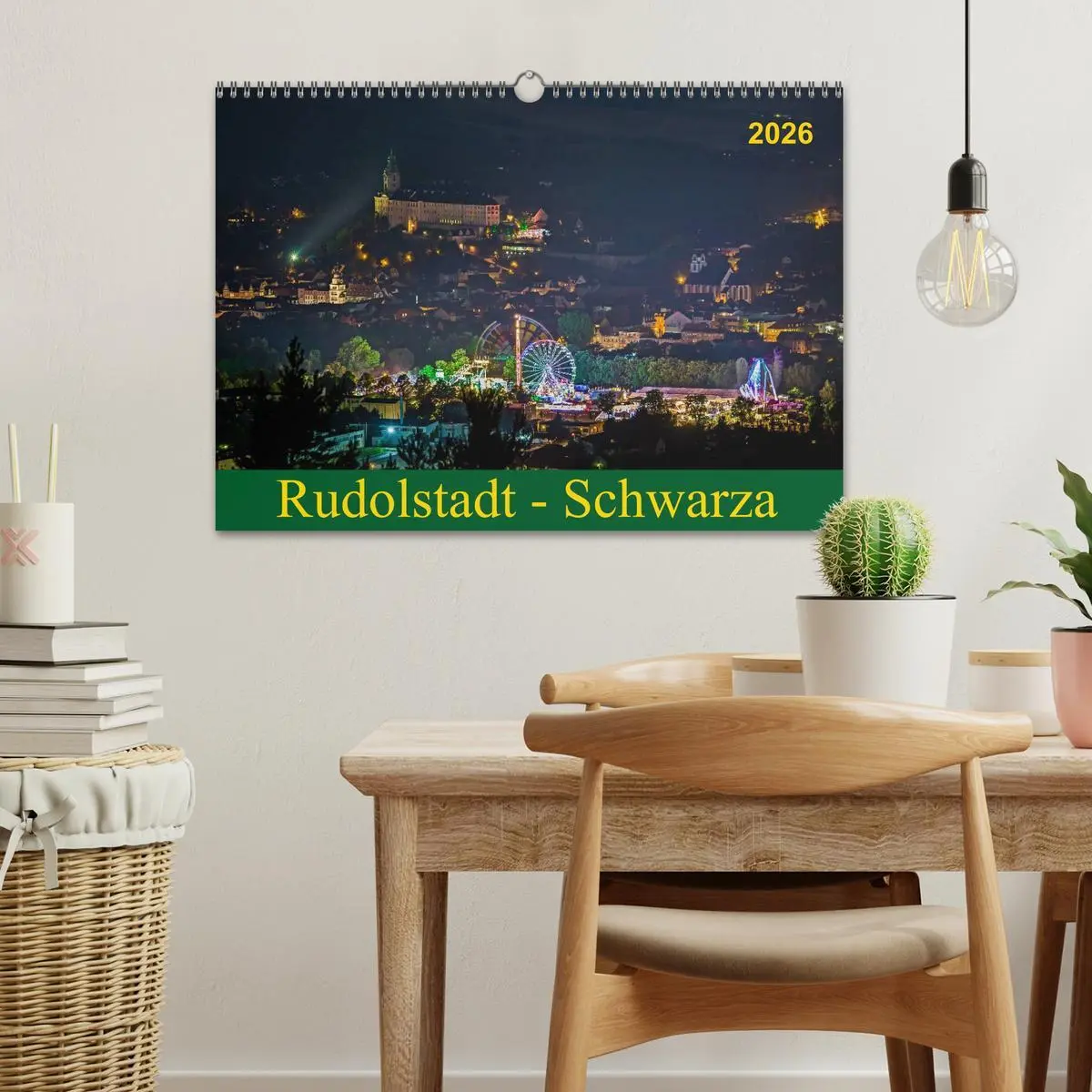 Bild: 9783516016611 | Rudolstadt - Schwarza (Wandkalender 2026 DIN A3 quer), CALVENDO...