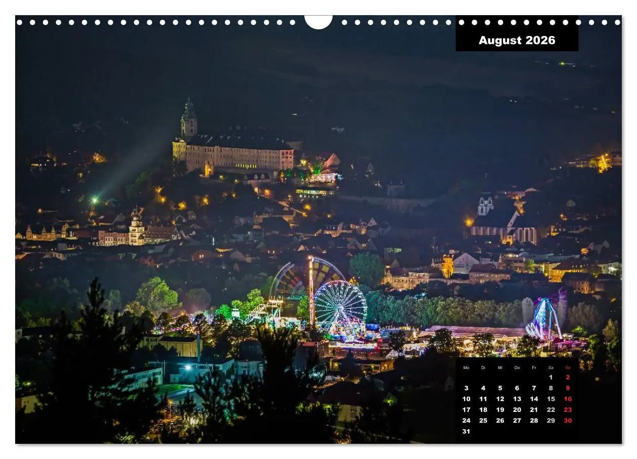 Bild: 9783516016611 | Rudolstadt - Schwarza (Wandkalender 2026 DIN A3 quer), CALVENDO...