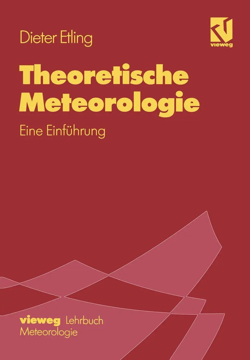 Cover: 9783528066611 | Theoretische Meteorologie | Eine Einführung | Dieter Etling | Buch