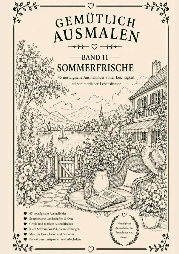 Cover: 9783565526611 | Gemütlich ausmalen - Sommerfrische | Frau Guhl | Taschenbuch | Deutsch