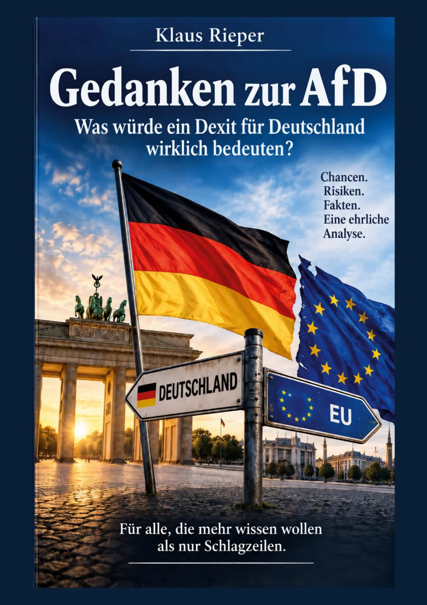 Cover: 9783695696611 | Gedanken zur AFD | Klaus Rieper | Taschenbuch | 100 S. | Deutsch
