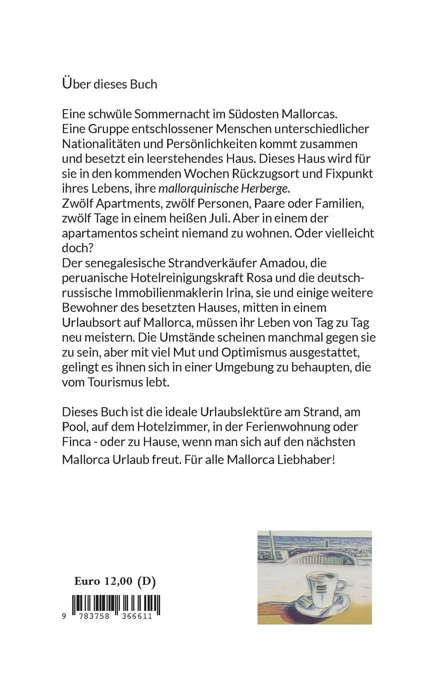 Rückseite: 9783758366611 | Die mallorquinische Herberge | Thomas Heckler | Taschenbuch | 282 S.