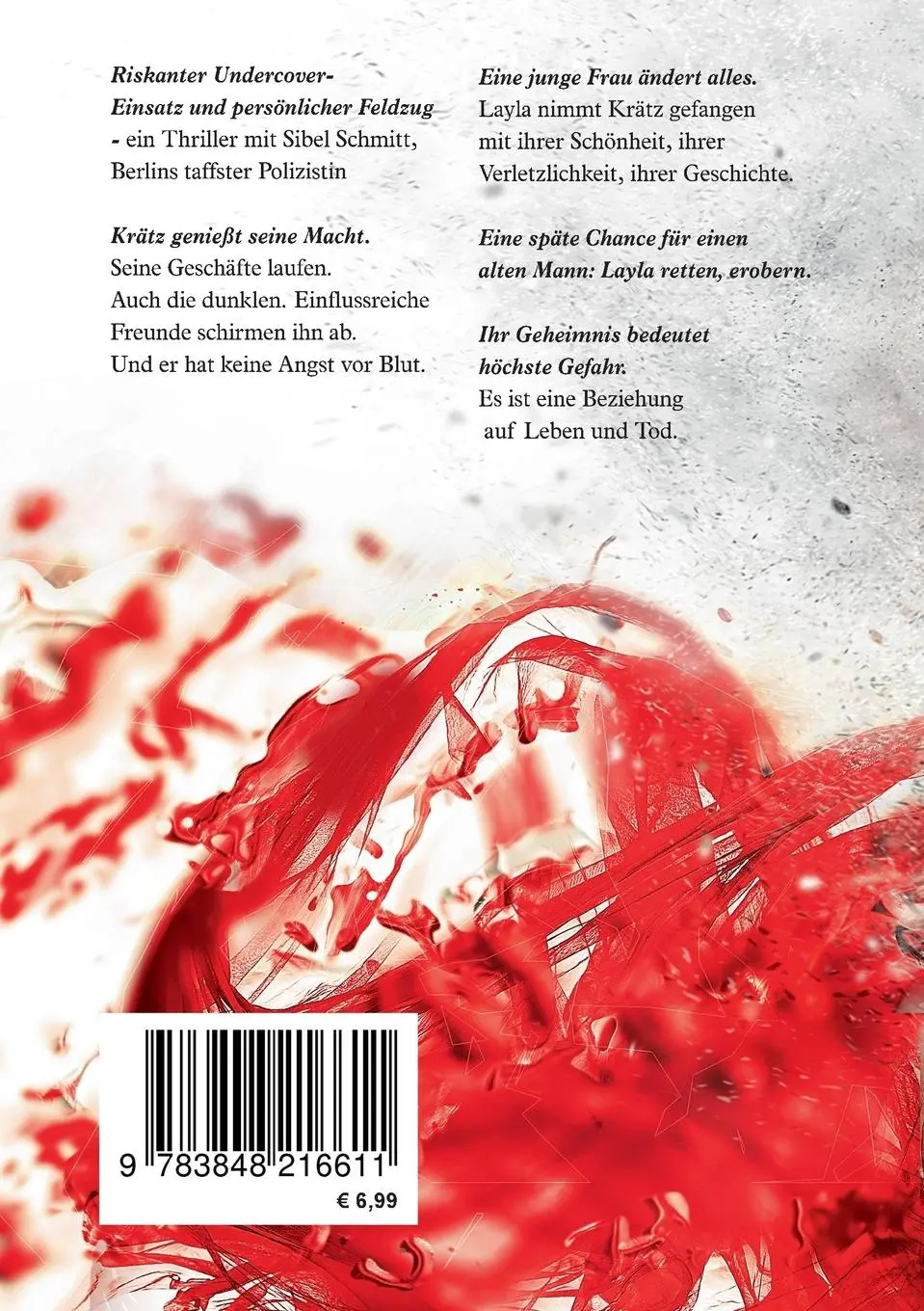 Rückseite: 9783848216611 | Die Frau im roten Kleid | Joachim Widmann | Taschenbuch | 132 S.