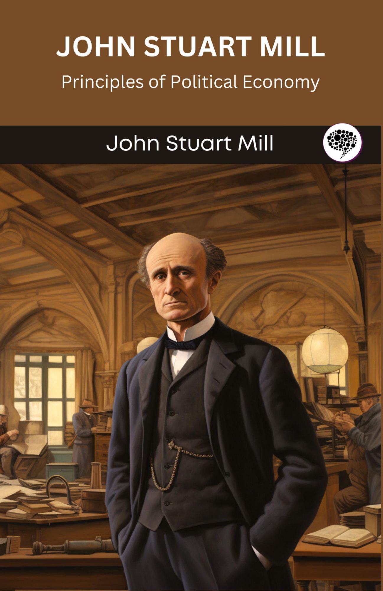 Cover: 9789360516611 | John Stuart Mill | Principles of Political Economy (Grapevine edition)