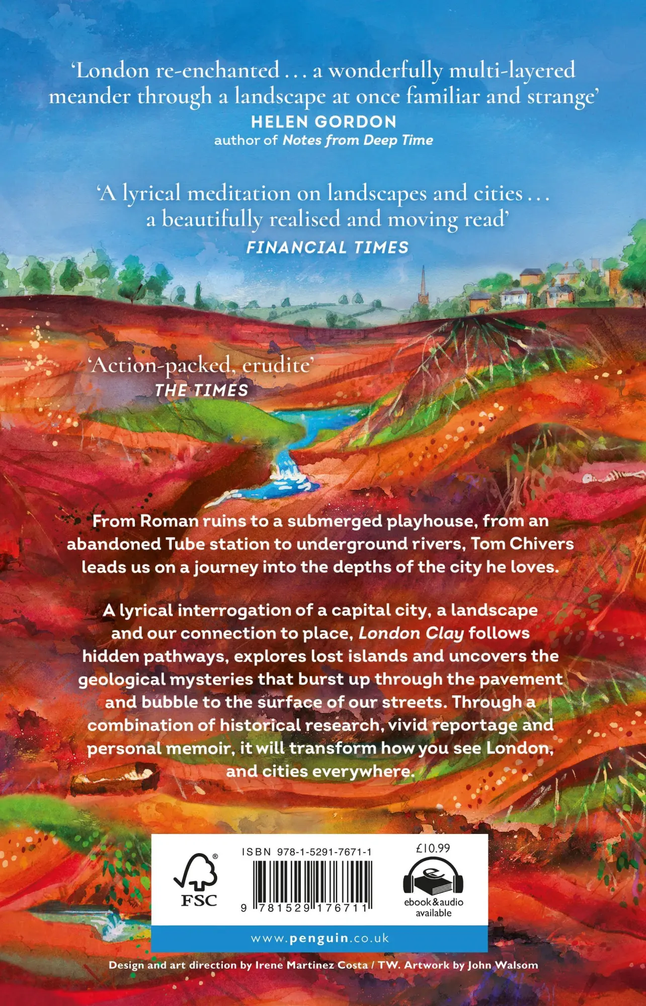 Rückseite: 9781529176711 | London Clay | Journeys in the Deep City | Tom Chivers | Taschenbuch