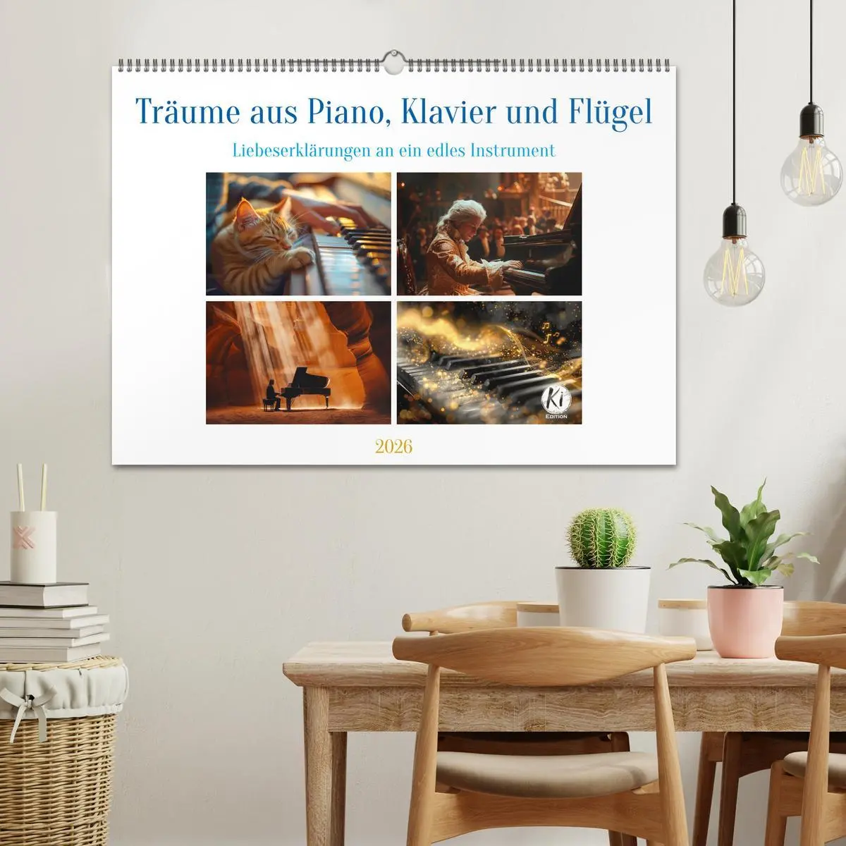 Bild: 9783457396711 | Träume aus Piano, Klavier und Flügel (Wandkalender 2026 DIN A2...