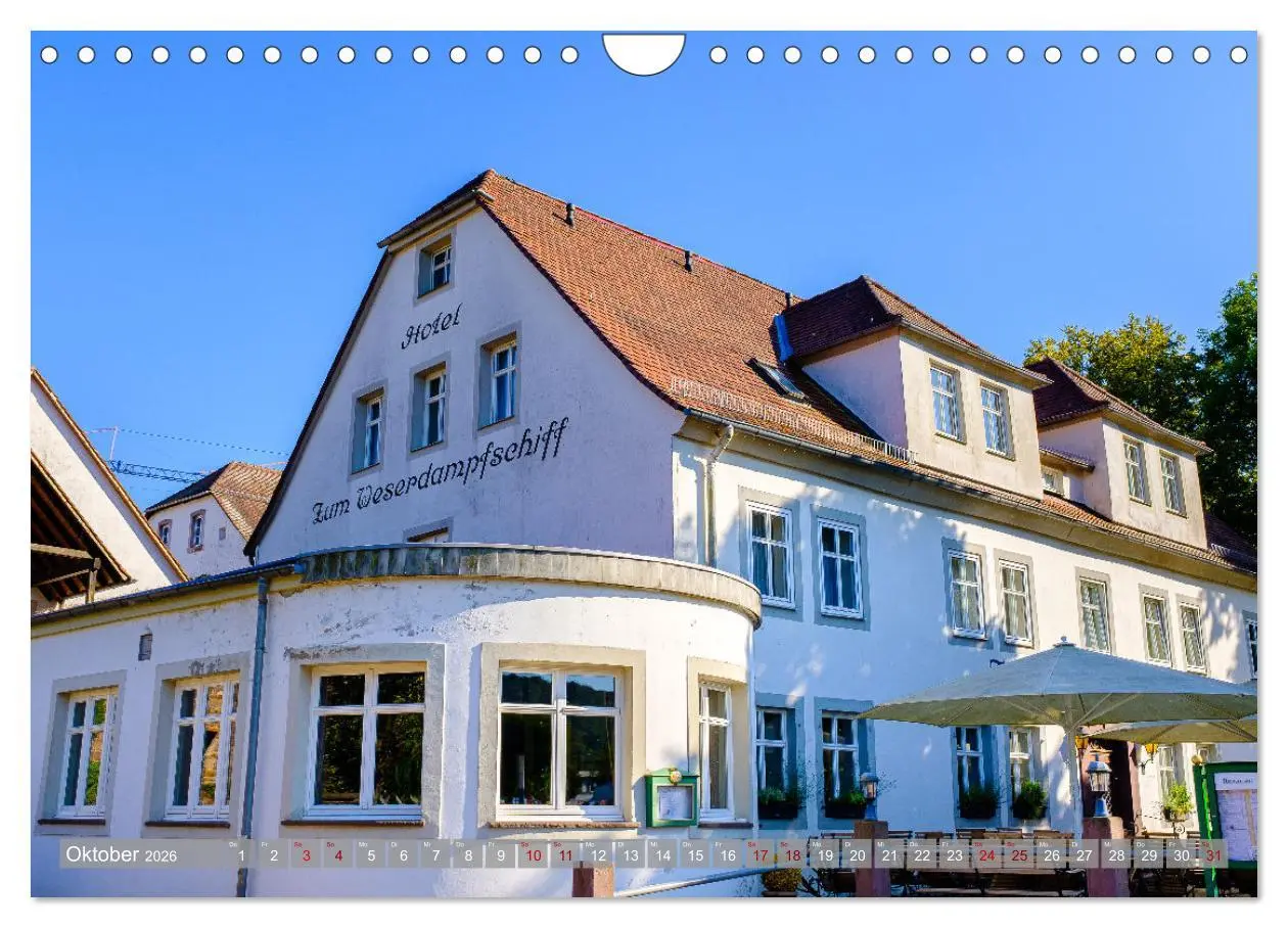 Bild: 9783457536711 | Ein Blick auf Bad Karlshafen (Wandkalender 2026 DIN A4 quer),...