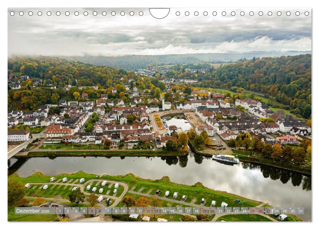 Bild: 9783457536711 | Ein Blick auf Bad Karlshafen (Wandkalender 2026 DIN A4 quer),...