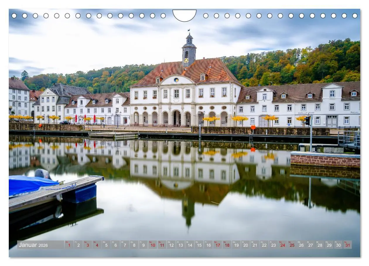 Bild: 9783457536711 | Ein Blick auf Bad Karlshafen (Wandkalender 2026 DIN A4 quer),...