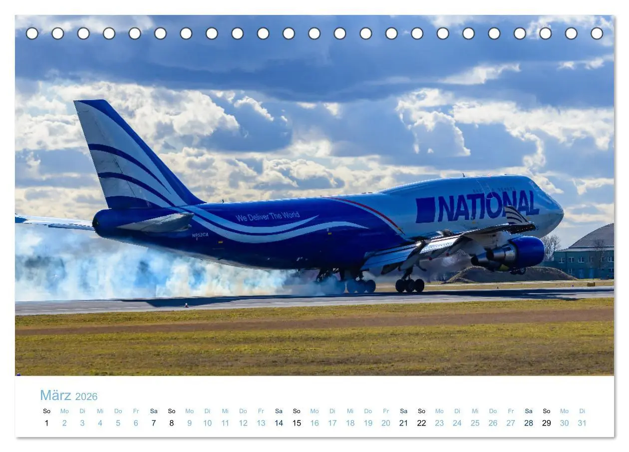 Bild: 9783457606711 | BOEING 747 - Königin der Lüfte (Tischkalender 2026 DIN A5 quer),...