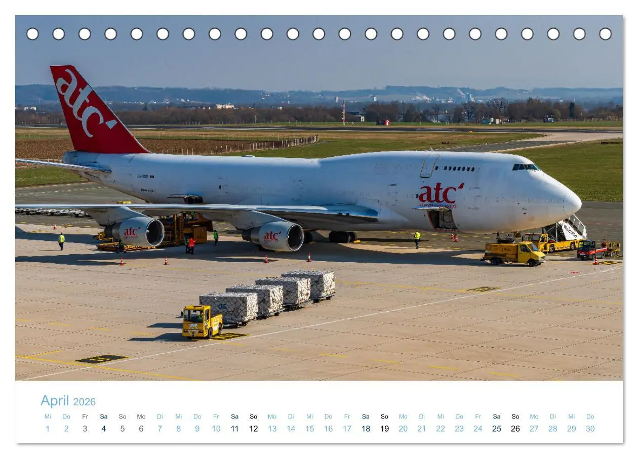 Bild: 9783457606711 | BOEING 747 - Königin der Lüfte (Tischkalender 2026 DIN A5 quer),...