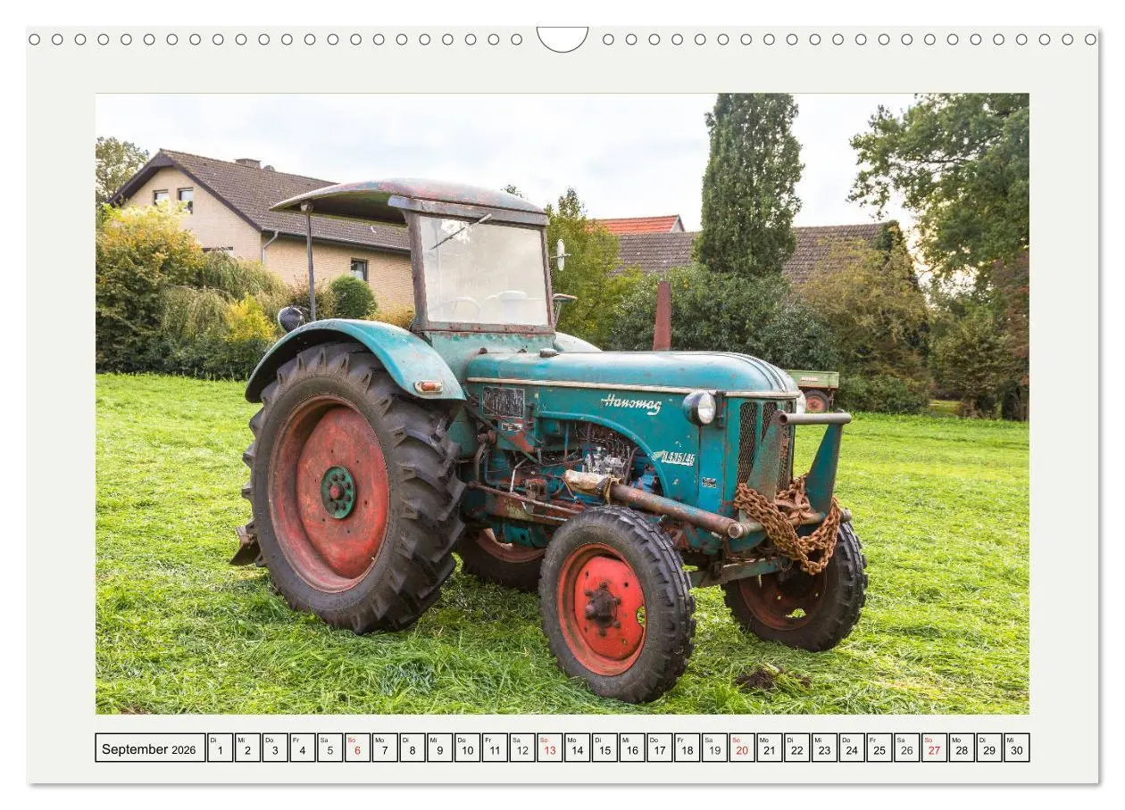 Bild: 9783457916711 | Alte Schätzchen - Traktoren (Wandkalender 2026 DIN A3 quer),...