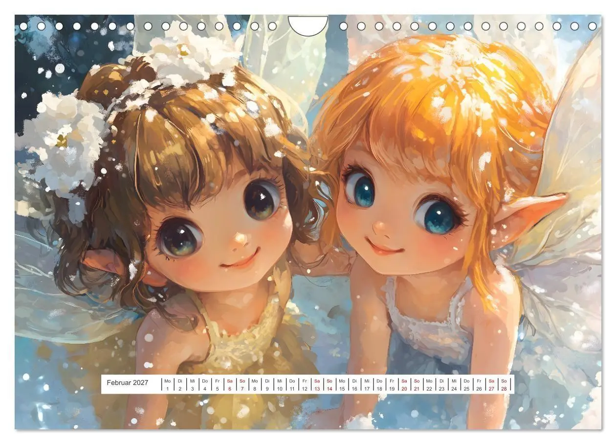 Bild: 9783569026711 | Magische Elfen - Süße Elfen im Manga-Stil für ein zauberhaftes Jahr...