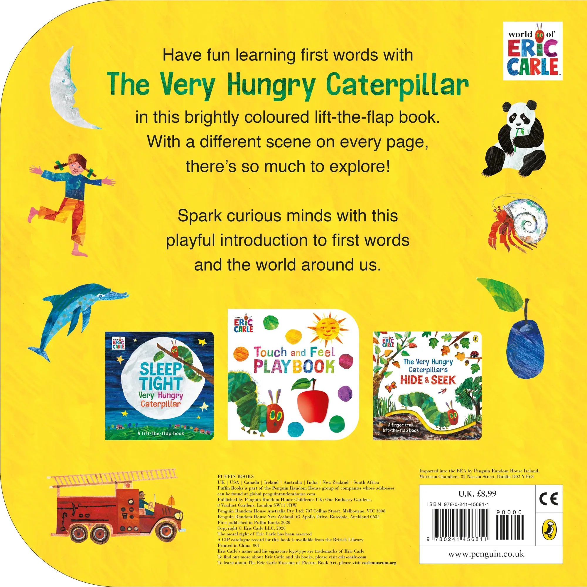 Rückseite: 9780241456811 | The Very Hungry Caterpillar's First 100 Words | Eric Carle | Buch