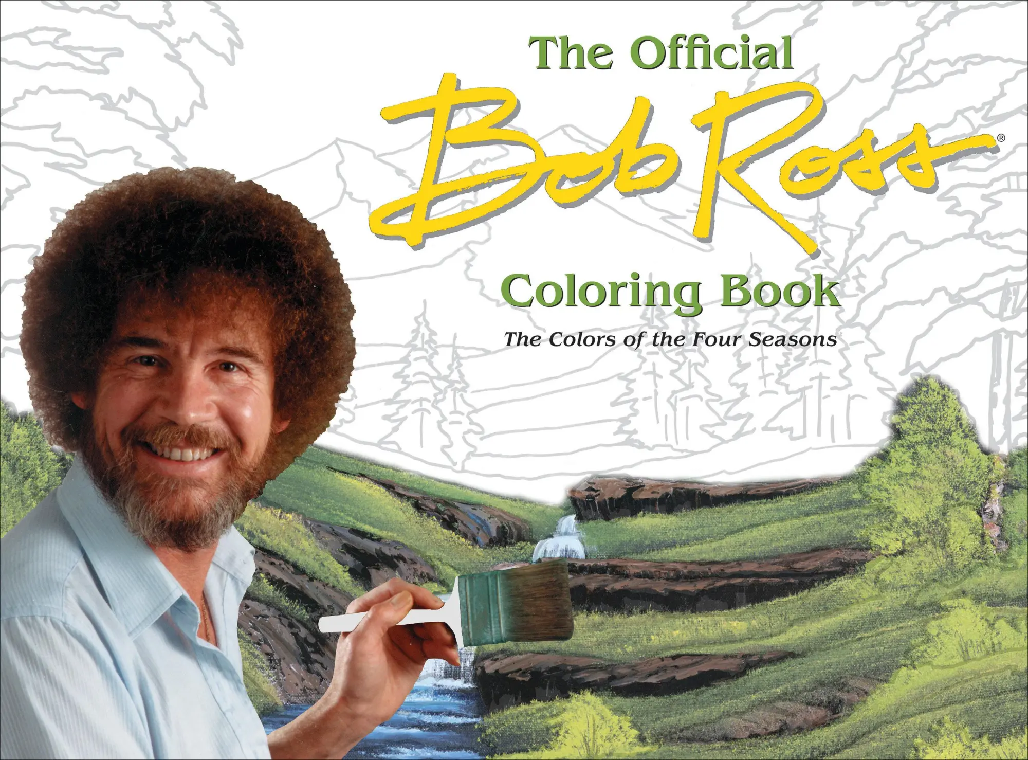 Cover: 9780789336811 | The Official Bob Ross Coloring Book: The Colors of the Four Seasons