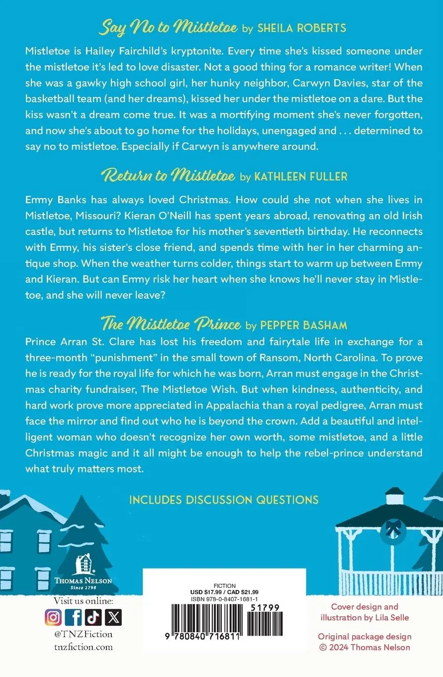 Rückseite: 9780840716811 | Mistletoe Season | Three Christmas Stories | Sheila Roberts (u. a.)