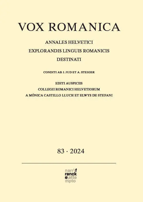 VOX ROMANICA 83 (2024)