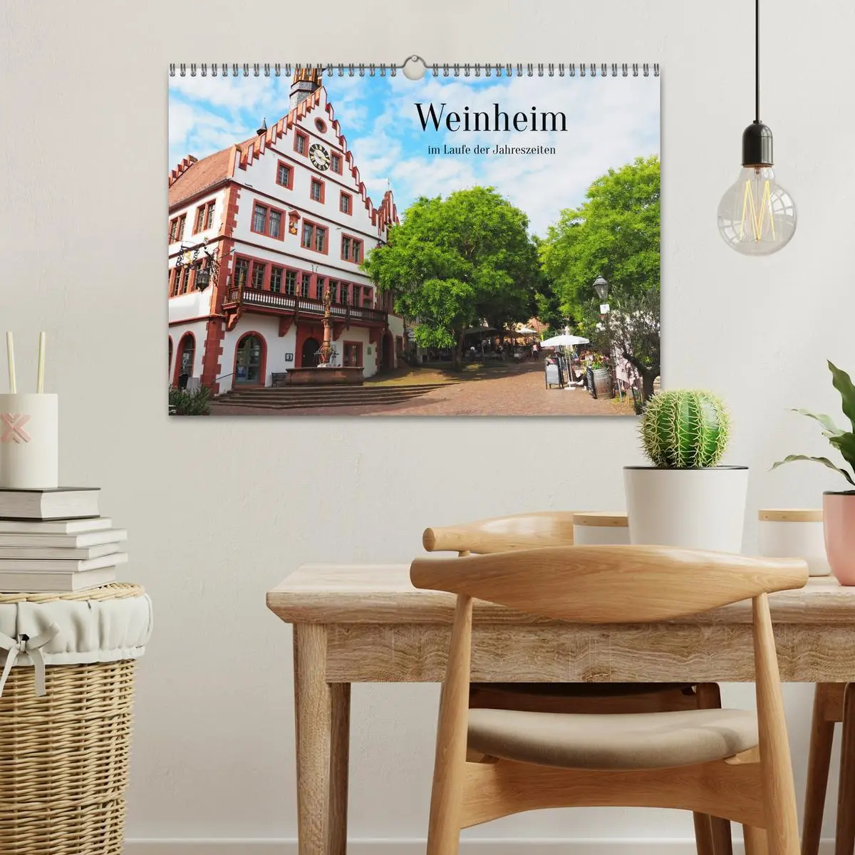 Bild: 9783457386811 | Weinheim im Laufe der Jahreszeiten (Wandkalender 2026 DIN A3 quer),...