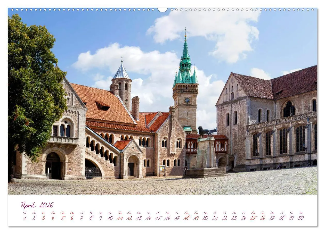 Bild: 9783457766811 | Braunschweig Im Zeichen des Löwen (Wandkalender 2026 DIN A2 quer),...