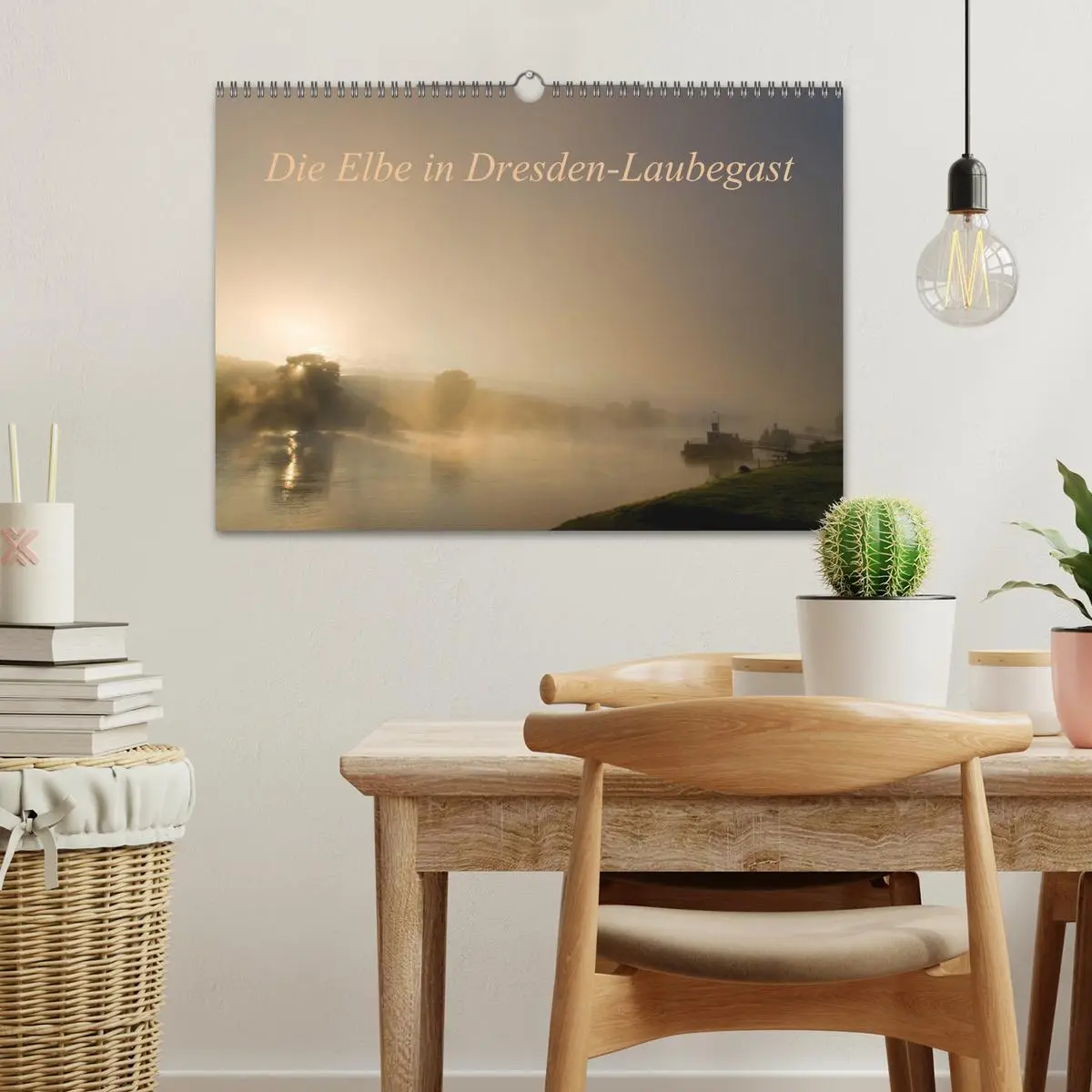 Bild: 9783516096811 | Die Elbe in Dresden-Laubegast (Wandkalender 2026 DIN A3 quer),...