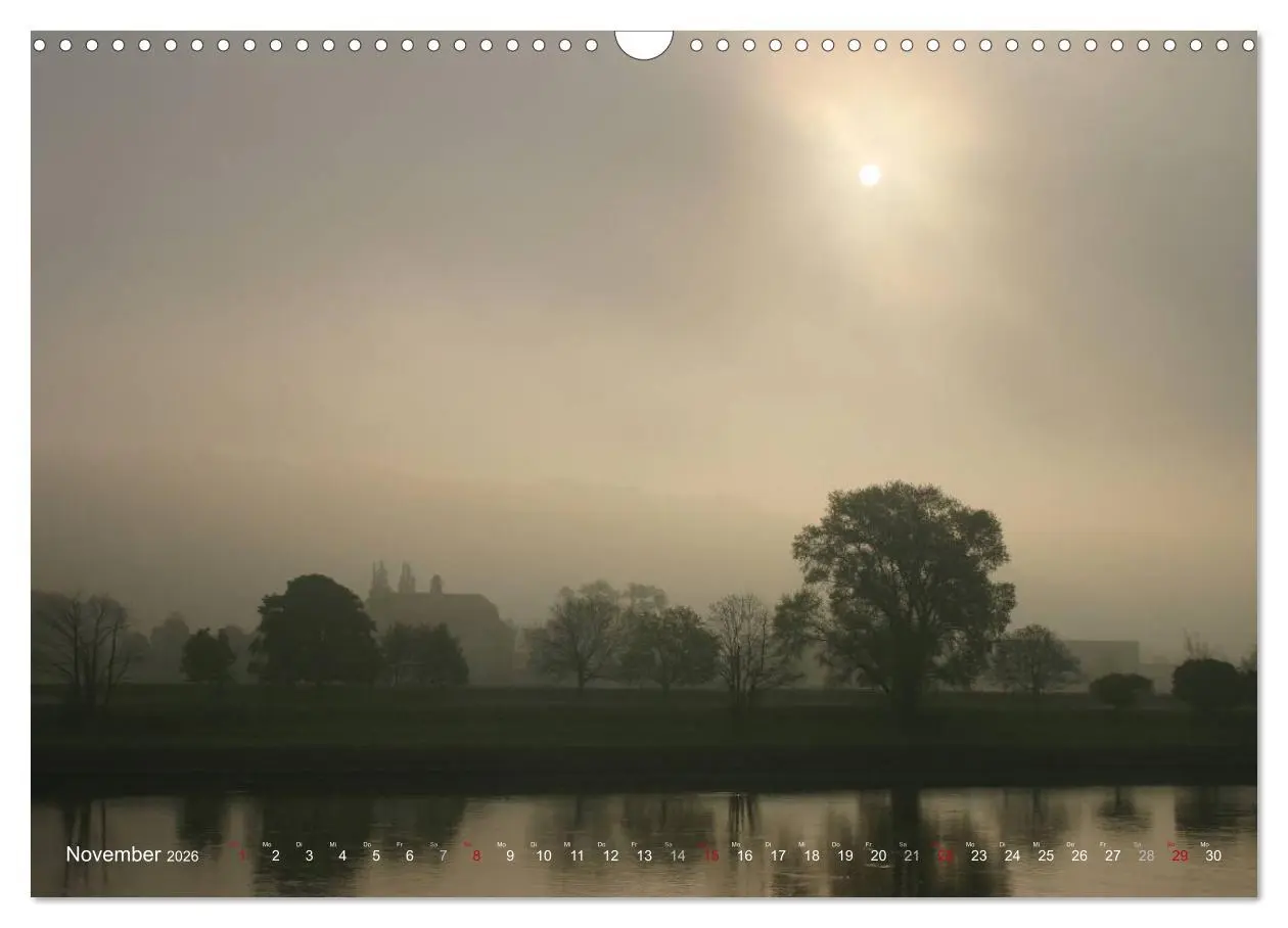 Bild: 9783516096811 | Die Elbe in Dresden-Laubegast (Wandkalender 2026 DIN A3 quer),...