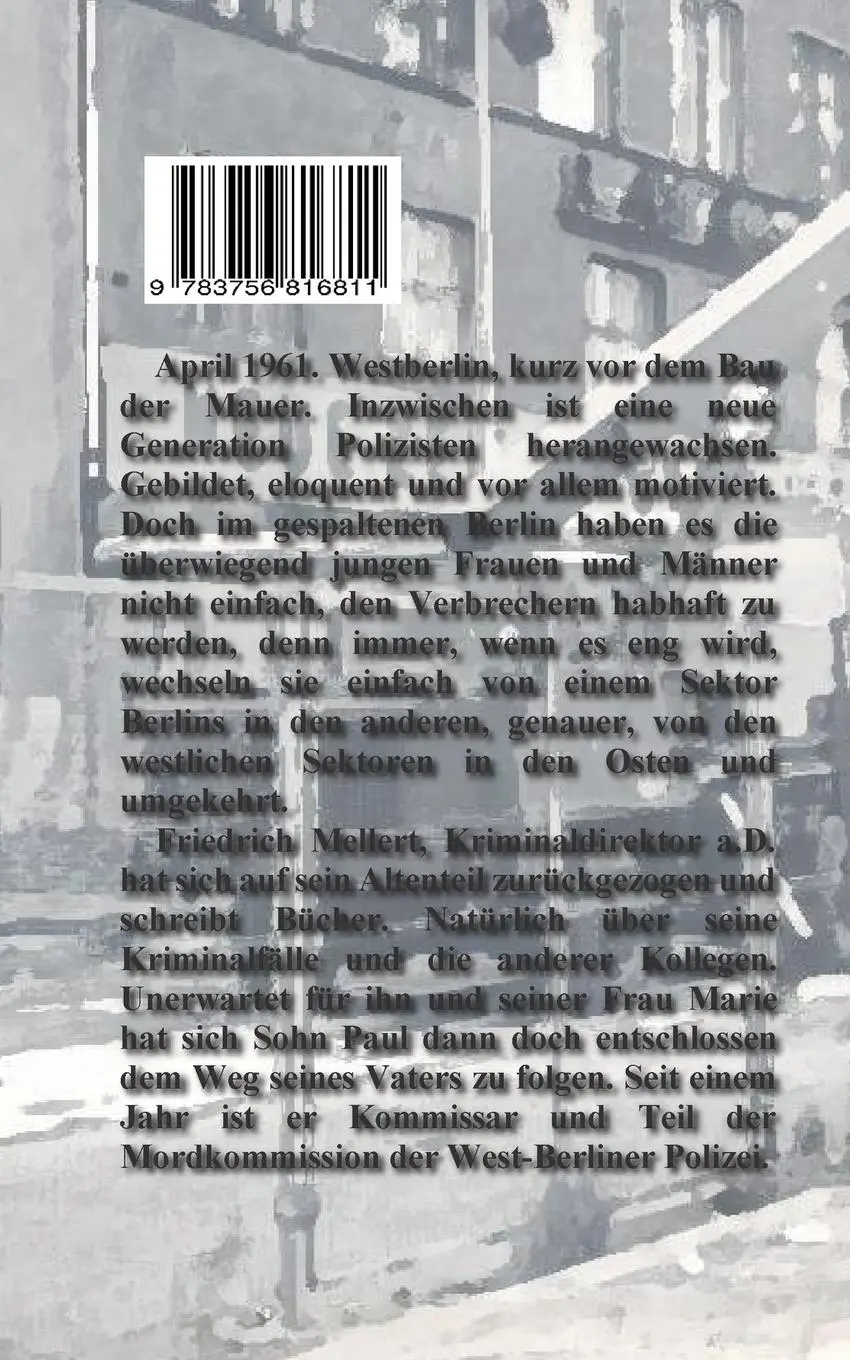 Rückseite: 9783756816811 | Die Gentlemen-Bande | Paul Mellerts Fälle (2) | Reiner A. Hampusch
