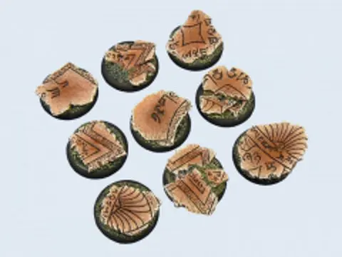 Cover: 5900232356911 | Shrine Bases, WRound 30mm (5) | deutsch | Micro Art Studio