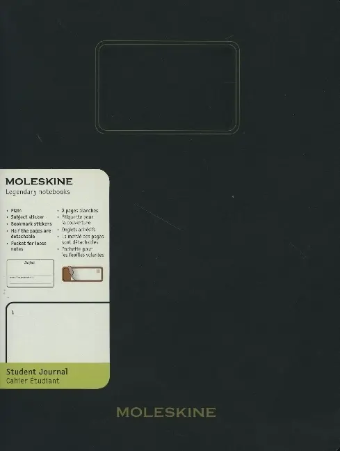 Cover: 8056999276911 | Moleskine Student Cahier, XXL, blanko, Kartoneinband, Myrtengrün