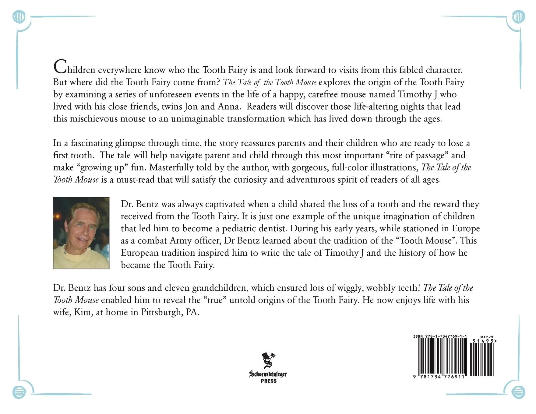 Rückseite: 9781734776911 | The Tale of the Tooth Mouse | George H Bentz | Taschenbuch | Englisch