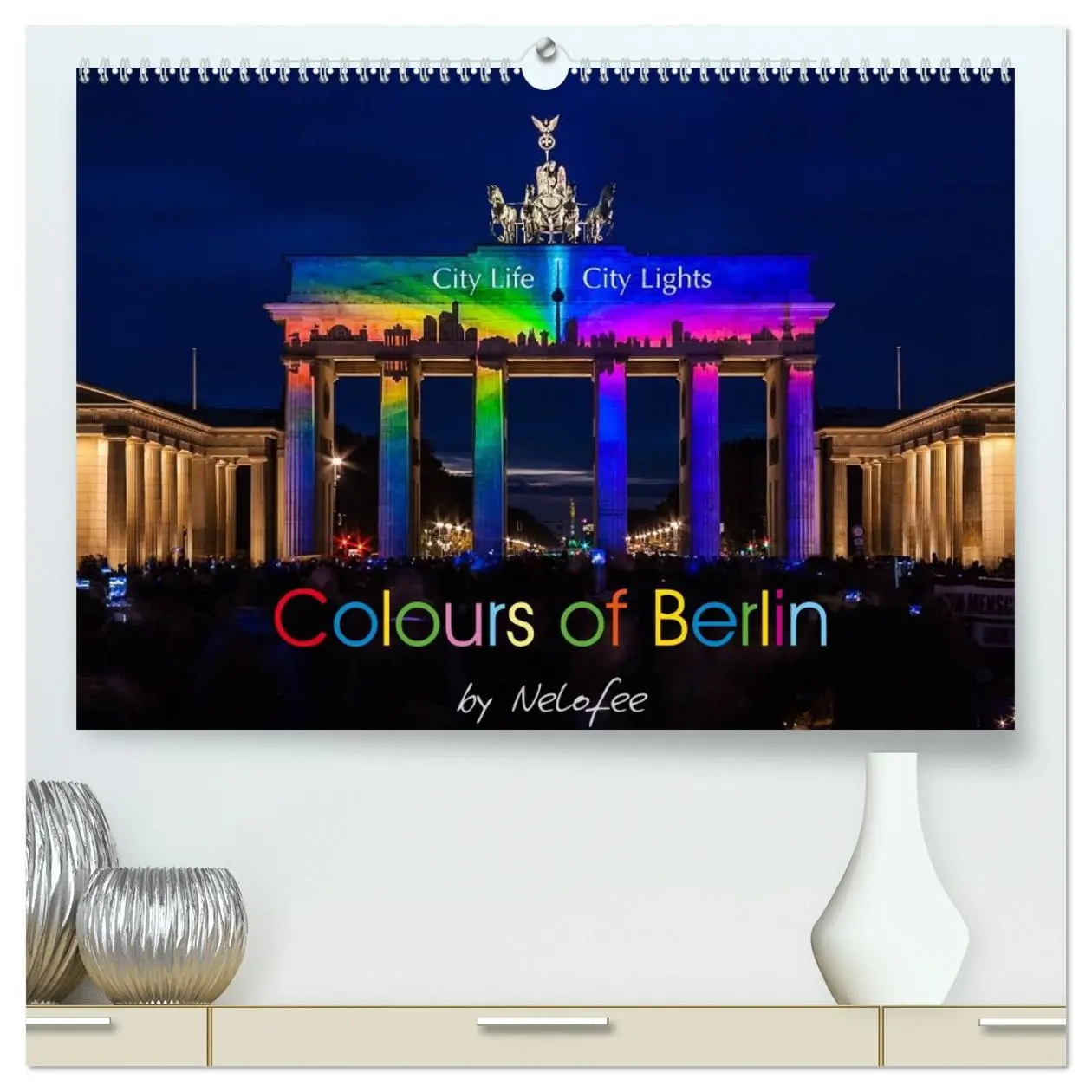 Cover: 9783516086911 | Colours of Berlin (hochwertiger Premium Wandkalender 2026 DIN A2...