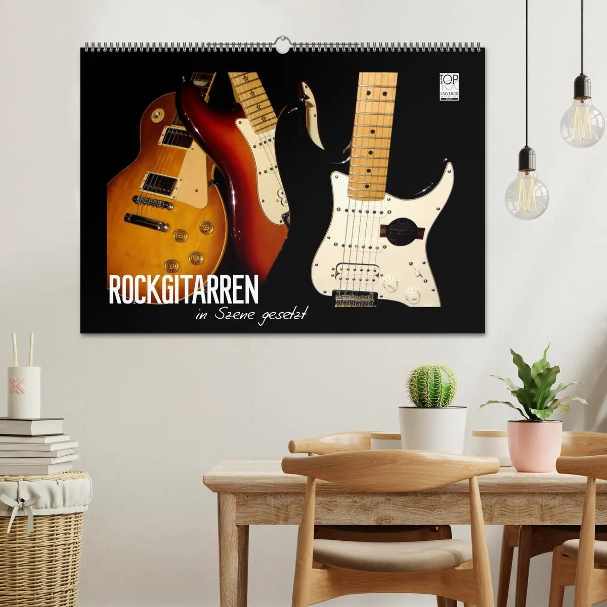 Bild: 9783516156911 | ROCKGITARREN in Szene gesetzt (Wandkalender 2026 DIN A2 quer),...