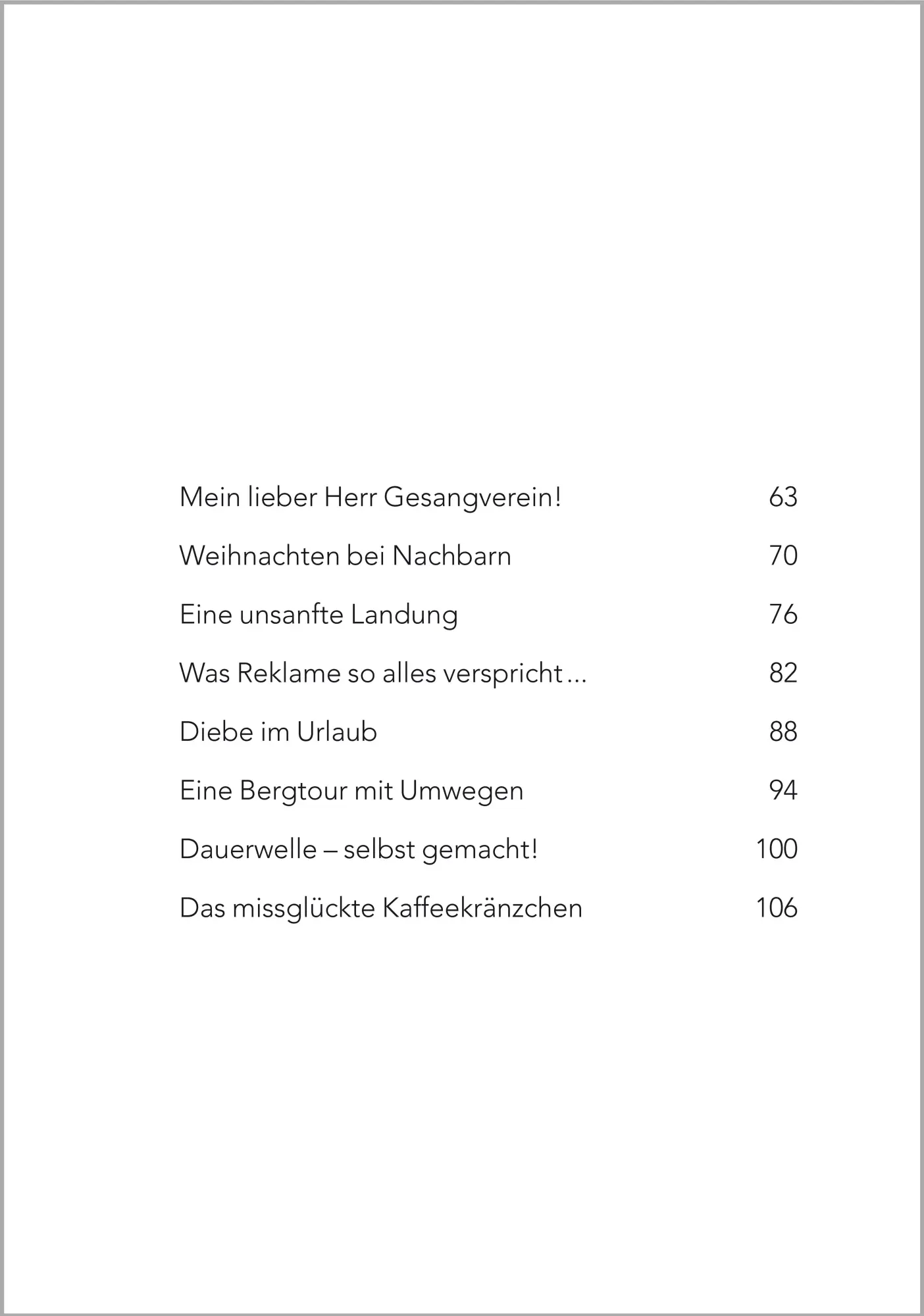 Bild: 9783948106911 | Schmunzelgeschichten | Kurzgeschichten für Senioren. Großdruck | Buch