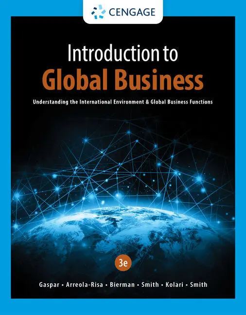Cover: 9780357717011 | Introduction to Global Business | Julian Gaspar (u. a.) | Taschenbuch