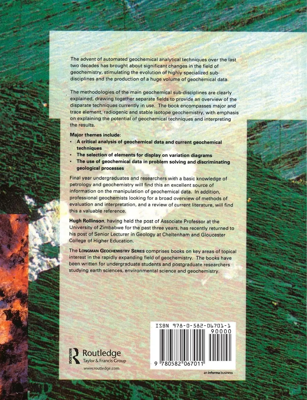 Rückseite: 9780582067011 | Using Geochemical Data | Evaluation, Presentation, Interpretation