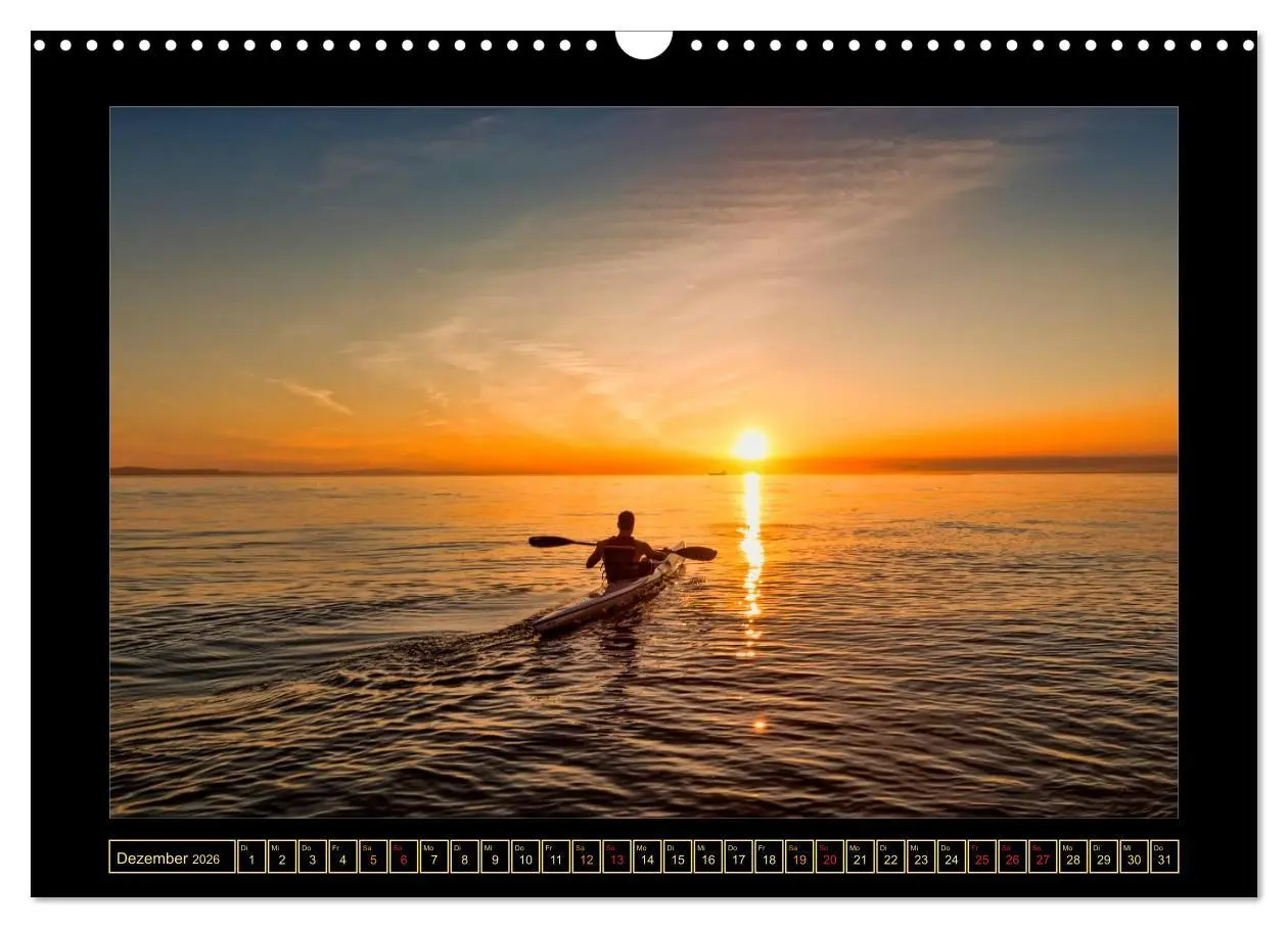 Bild: 9783516047011 | Kajak - Abenteuer und Entspannung (Wandkalender 2026 DIN A3 quer),...