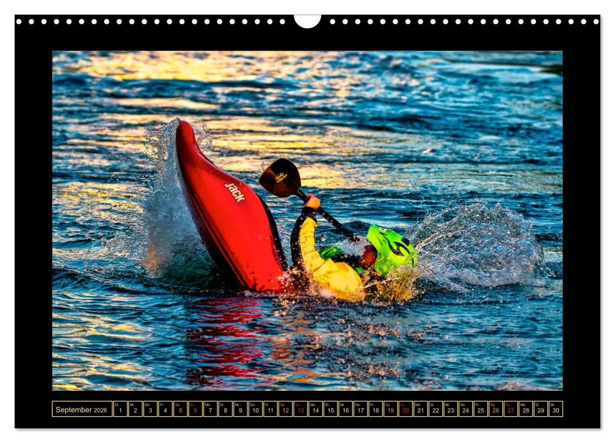 Bild: 9783516047011 | Kajak - Abenteuer und Entspannung (Wandkalender 2026 DIN A3 quer),...