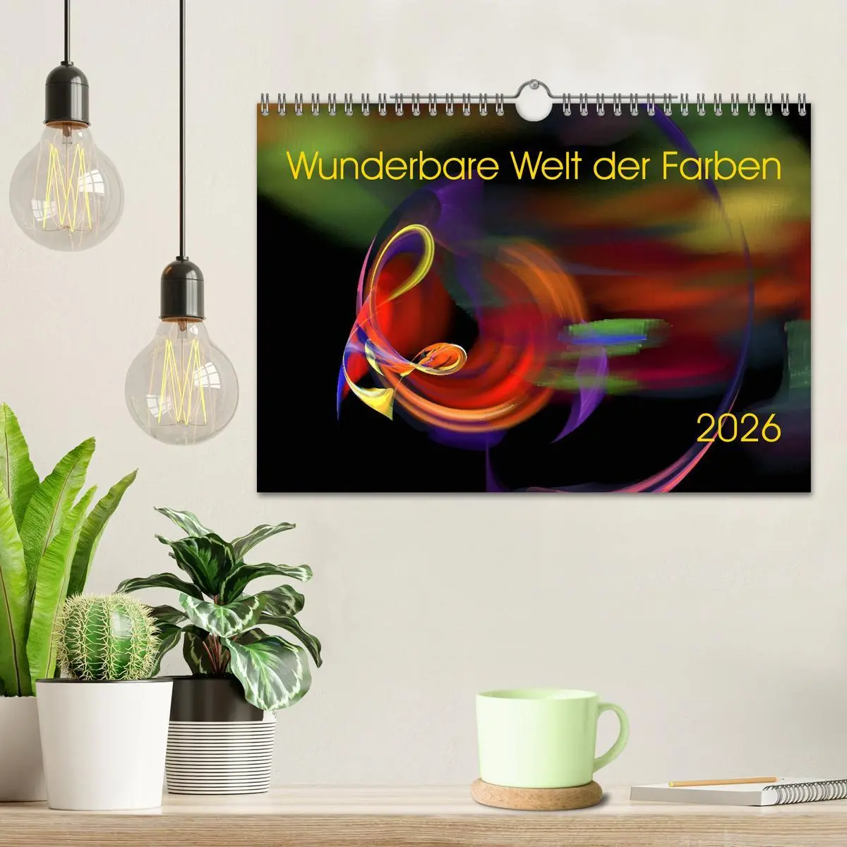 Bild: 9783516117011 | Wunderbare Welt der Farben 2026 (Wandkalender 2026 DIN A4 quer),...