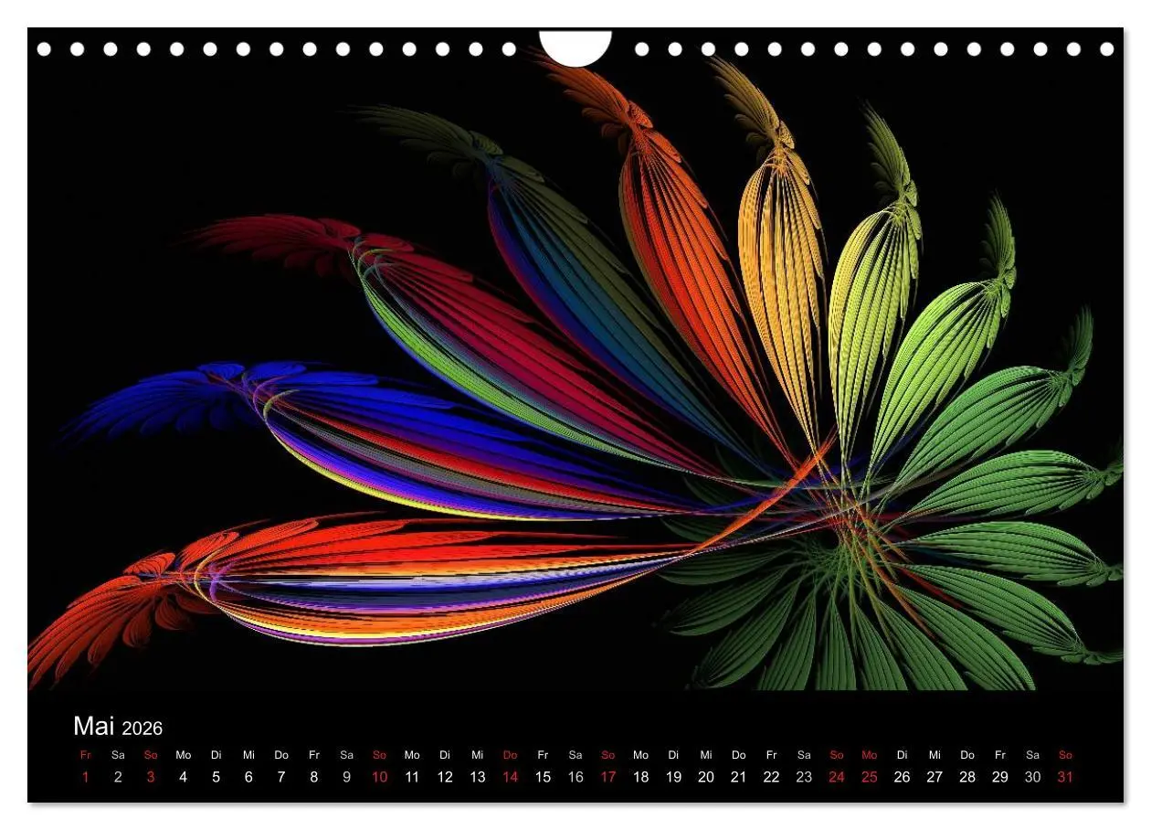 Bild: 9783516117011 | Wunderbare Welt der Farben 2026 (Wandkalender 2026 DIN A4 quer),...