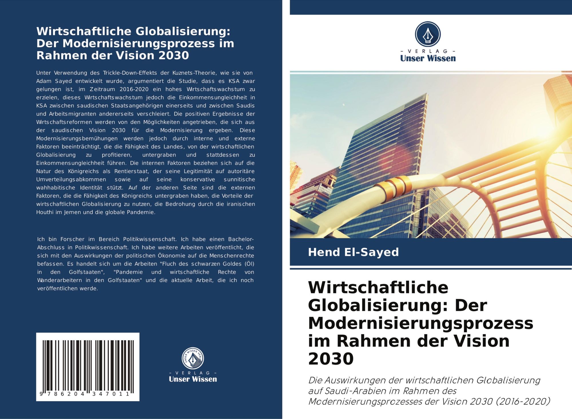 Cover: 9786204347011 | Wirtschaftliche Globalisierung: Der Modernisierungsprozess im...