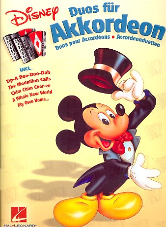 Cover: 9789043127011 | Disney Duos für Akkordeon | Inge Brilleman | Taschenbuch | Buch | 2007