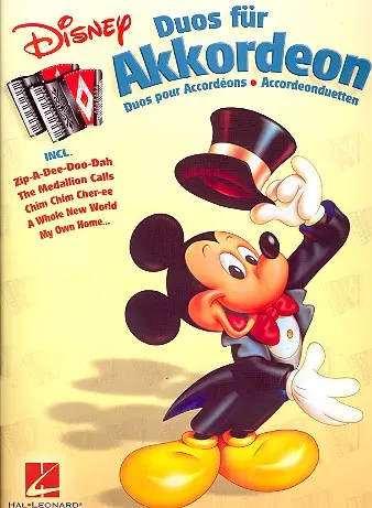 Cover: 9789043127011 | Disney Duos für Akkordeon | Inge Brilleman | Taschenbuch | Buch | 2007