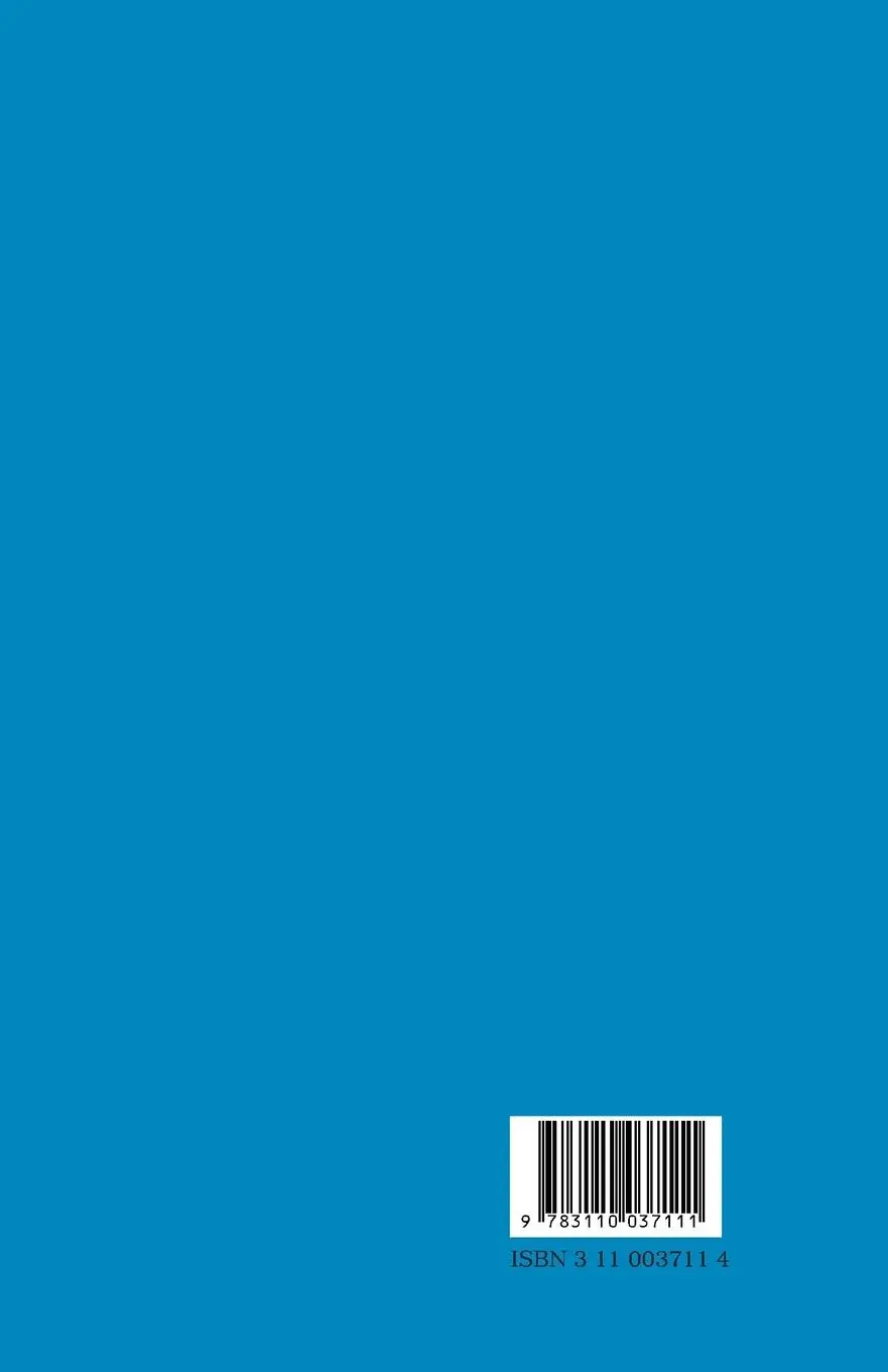 Rückseite: 9783110037111 | Vorkritische Schriften I 1747-1756 | Immanuel Kant | Taschenbuch | XXI