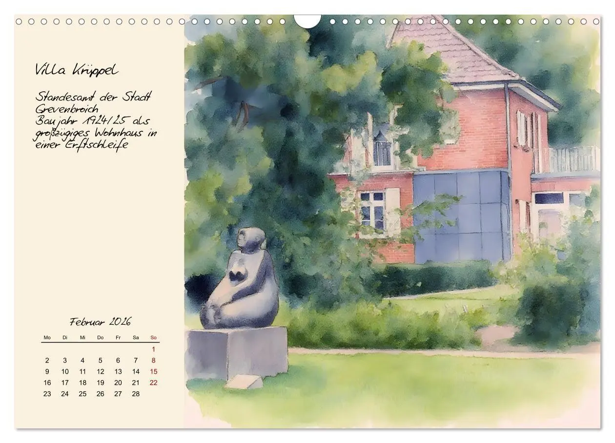 Bild: 9783516727111 | Rundgang durch Grevenbroich (Wandkalender 2026 DIN A3 quer),...
