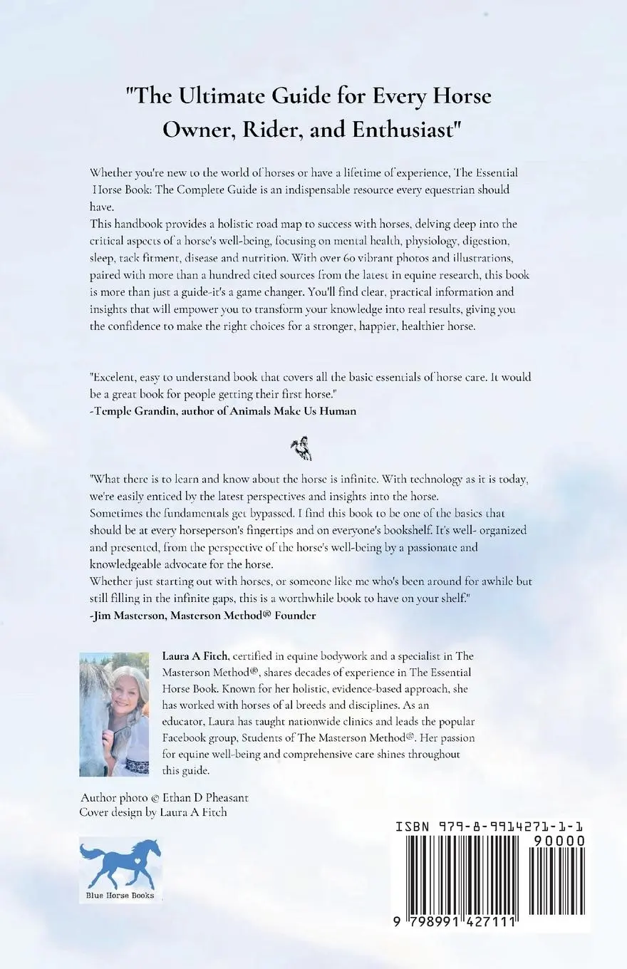 Rückseite: 9798991427111 | The Essential Horse Book | The Complete Guide | Laura A Fitch | Buch