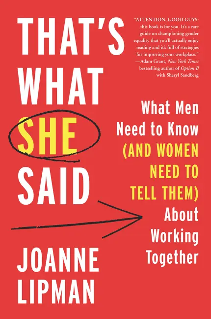 Cover: 9780062437211 | That's What She Said | Joanne Lipman | Buch | Englisch | 2018