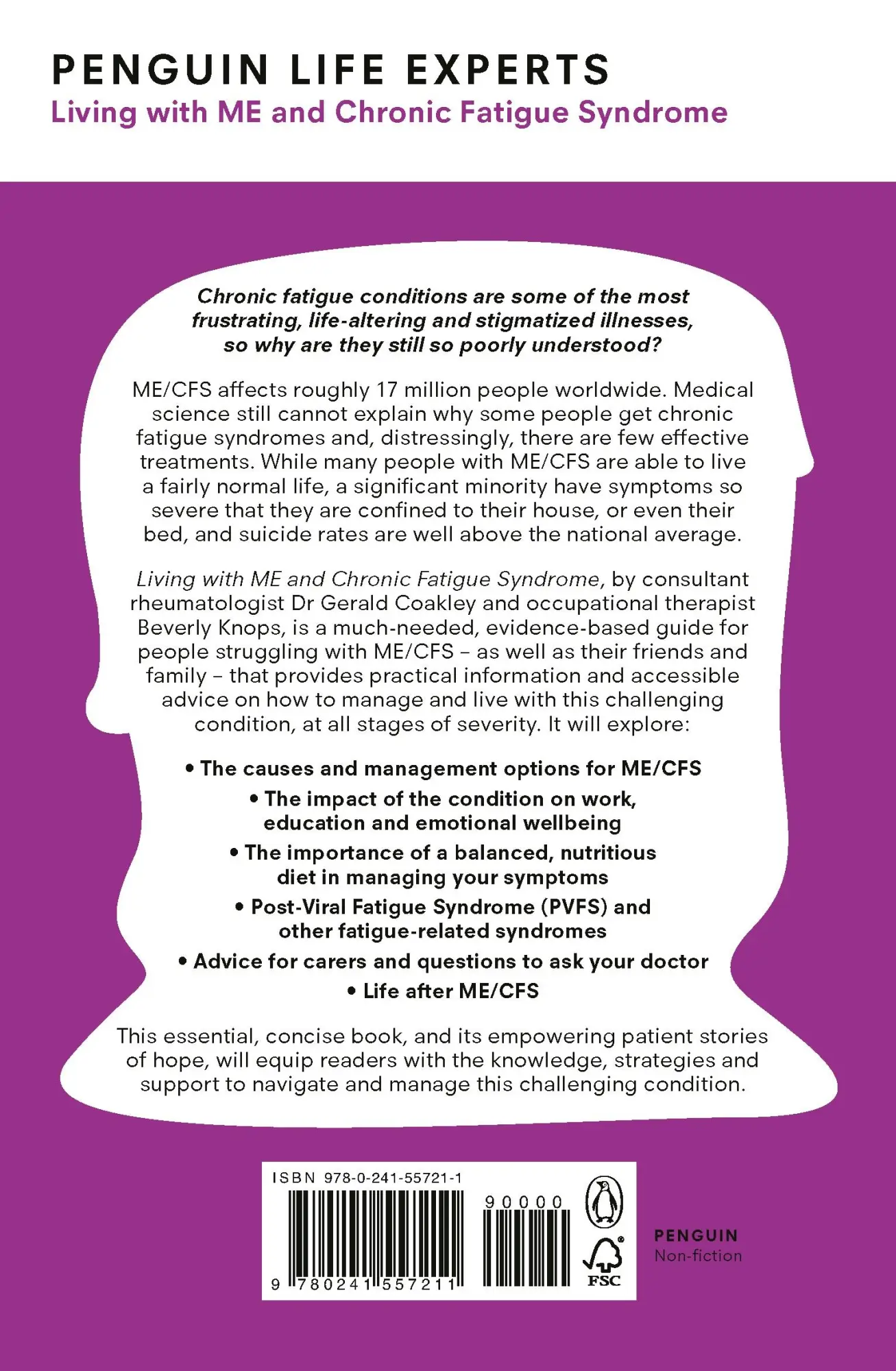 Rückseite: 9780241557211 | Living with Chronic Fatigue | Gerald Coakley (u. a.) | Taschenbuch